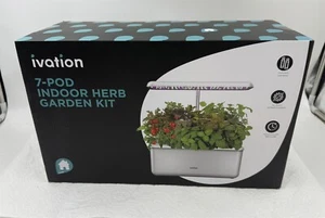 New in Box Ivation 7-pod Indoor Herb Garden Kit - GROW FRESH HERBS - Picture 1 of 5