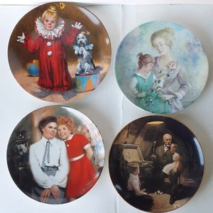 Knowles Collectors Plates Clown Marie Grandpa's Treasure Annie Grace and more B3 - Foto 1 di 14