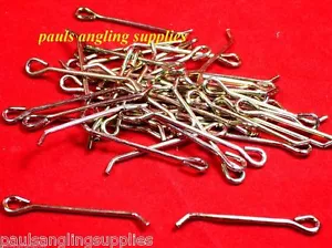 Roller Grip Fishing Weight Tail Wires 50 Pack for lead weight mould  - Picture 1 of 1