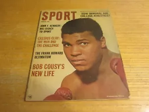 Sport March 1964 Magazine Cassius Clay Muhammad Ali Boxing - Picture 1 of 4