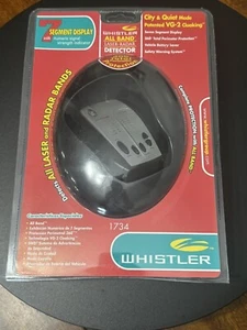 WHISTLER 1734 ALL BAND LASAR and RADAR DETECTOR NEW & SEALED - Picture 1 of 8