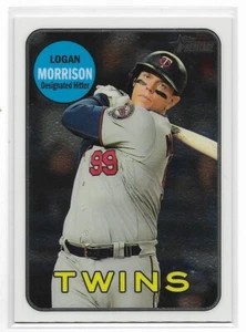 2018 Topps Heritage Chrome U-Pick J.D. Martinez Logan Morrison Eric Thames #d999 - Bild 1 von 6