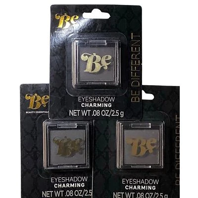 3-PK Beauty Essentials Eyeshadow, Charming Shade, Compact, .08 oz. Each - Image 1 of 2
