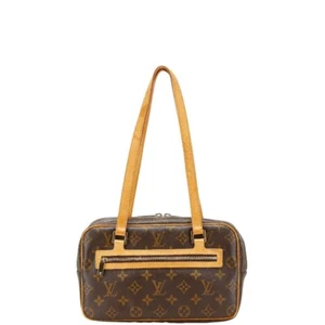 LOUIS VUITTON Monogram Cite MM Handbag Shoulder Bag M51182 Women 【Used】 - Picture 1 of 15