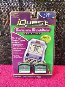 Leapfrog Quantum Leap IQuest Social Studies 2 Cartridge Package Grades 6-8 - Picture 1 of 5