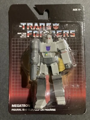 Transformers Megatron Figure Bag Clip Hasbro NEW 3" Figure Unopened transformer  - Image 1 of 2