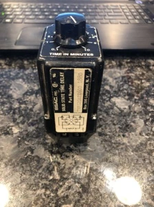 SSAC TRM120A2X600 SOLID STATE TIME DELAY WITH BASE - Picture 1 of 2