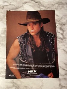 Billy Ray Cyrus - Original Got Milk Ad - 1995. - Picture 1 of 1