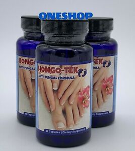 3 Hongo Nail Treatment Foot Relief Anti Fungal Formula Zana Unas Quick Pills