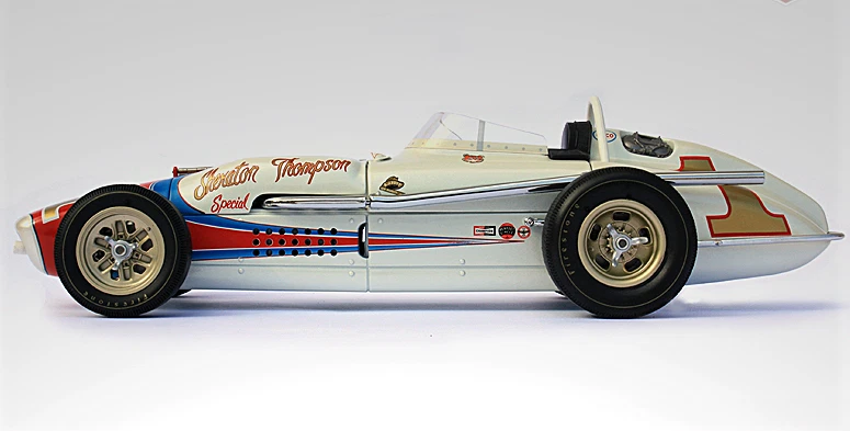 Racing Race Car Formula 1 18Grand Prix24Vintage Indy 12Custom Built Metal Model  - Image 1 of 4