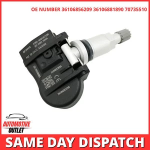 TYRE PRESSURE SENSOR MONITORING SYSTEM 433MHZ 36106856209 FOR BMW 1-4 SERIES i3 - Picture 1 of 16