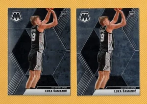 LUKA SAMANIC RC 2x Lot of 2019-20 Panini Mosaic Basketball Rookie Cards #235 - Picture 1 of 2