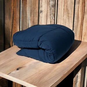 Blue Ridge Home Daunen Alternative Marineblau Full/Queen Bettdecke 88" x 88" - Bild 1 von 11