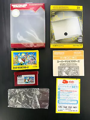 Super Mario Bros. Nintendo Game Boy Advance 2005 Japanese Version AGB-FSMJ-JPN - Image 1 of 4