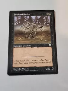 MTG Skeletal Snake Portal Regular Common Magic - Picture 1 of 5