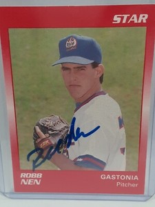 Robb Nen autographed Baseball Card (Gastonia) 1989 Star Minor League Rookie #139