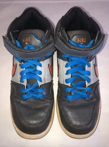 Nike Morgan Mid 2, Mid II Jr Grey, Orange and Blue, 407716-084, Size 6Y - Picture 1 of 9