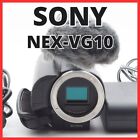 Caméscope Sony NEX-VG10 14,2 mégapixels HandyCam monture E 2,8/16 noir