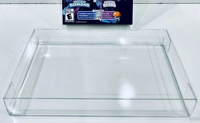 RETROPROTECTION 1 Box Protector Only For POKEMON DIAMOND AND PEARL Nintendo Switch Double Pack