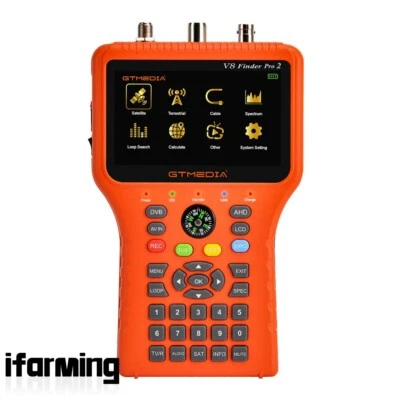 GTMEDIA V8 Finder Pro2 HD Satellitensucher Satellitensignaltester für DVB-S2 If - Bild 1 von 4