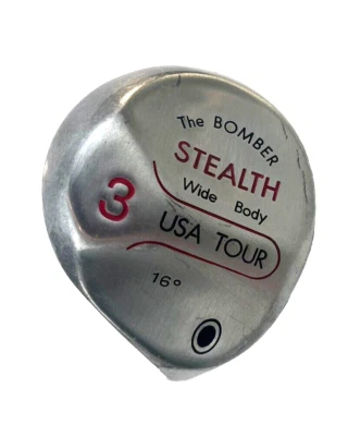 The Bomber Stealth Cuerpo Ancho 3 Madera 16° ~ Derecha Hombre True Temper TT Eje Lite Foto 1 de 4