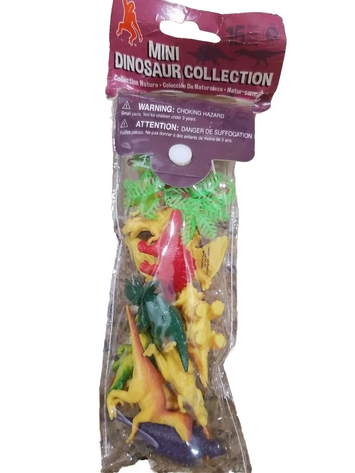 Wild Republic Mini Dinosaur Collection Pieces Plastic 3+ Yrs - Image 1 of 1