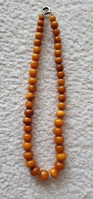 复古中国古董手链/玫瑰经琥珀 — 第 1/4 张图片