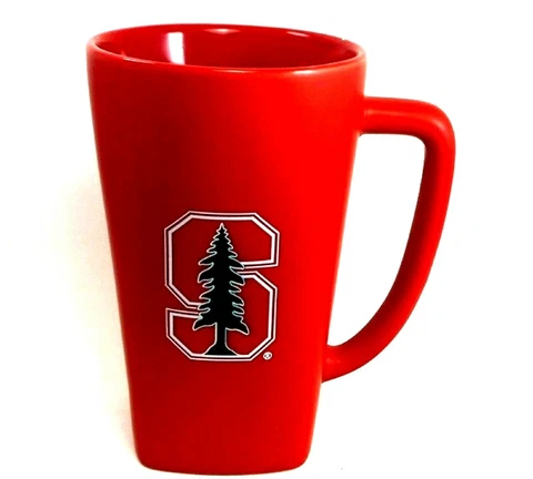 Sandford Cardinal 16oz Ceramic Red Bistro Coffee Mug Cover
