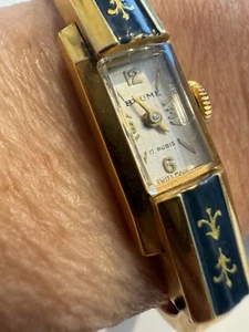 Ladies Vintage BAUME( Baume&Mercier) Bracelet Watch! Working! Unique! - Picture 1 of 9