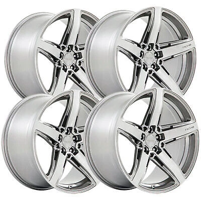 (Set of 4) Niche M270 Teramo 20x9 5x112 +25mm Gunmetal Wheels Rims 20" Inch Foto 1 de 2