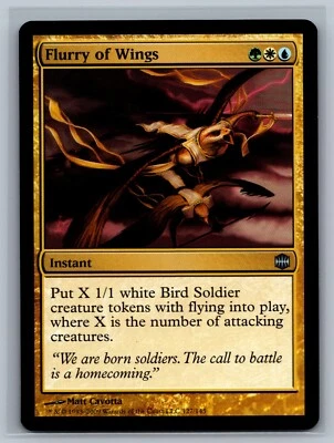 Magic The Gathering Alara Reborn Flurry of Wings #127/145 MTG TCG CCG - Image 1 of 2