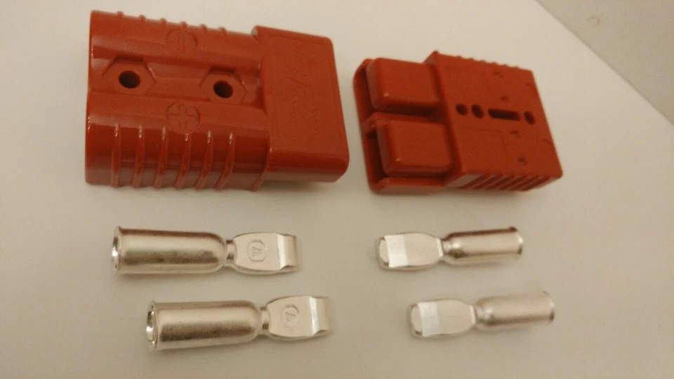2PC Anderson/SMH/ITEC SB175 CONNECTOR BATTERY TERMINALS PLUG  QUICK CONNECT - Image 1 of 1