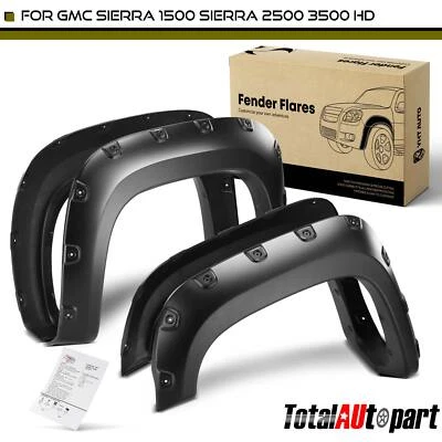 4 piezas brotes de guardabarros estilo remache de bolsillo para GMC Sierra 1500 2007-2013 delanteros y traseros Foto 1 de 4