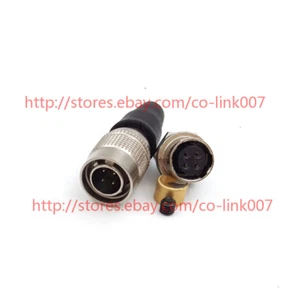 Hirose 4pin Connector, HR10A-7P-4P HR10A-7R-4S Plug Socket for Camera Power Plug - Picture 1 of 7