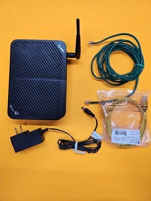 ZYXEL Qwest CenuryLink PK5000Z 12V 8 Watt Zyxelwuxi-002 Ethernet Modem Router - Image 1 of 4