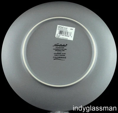 Noritake Colorwave SLATE GRAY 5107 Coupe Salad Plate NWT (6 left)