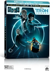 Tron Legacy Limited Edition 4K Ultra HD Blu-ray + Digital + Steelbook Presale - Picture 1 of 1