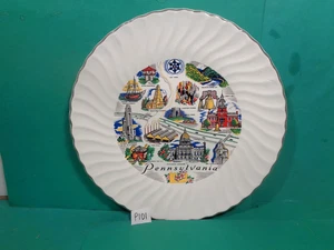 Pennsylvania 9 3/8" Souvenir Plate (Used/EUC) - Picture 1 of 8