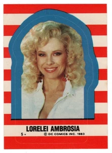 Lorelei Ambrosia - Stickers (Trading Card) - Superman III - 1983 Topps # 5 Mint - Picture 1 of 1