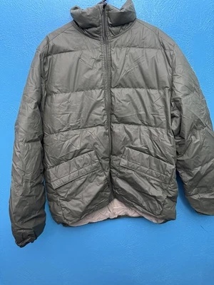 Chaqueta Hinchada Hombre Diesel Marrón Talla 2XL Cremallera Completa Foto 1 de 4