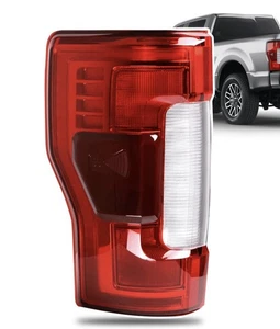 Left Driver LED Tail Light For 2017-2019 Ford F250 F350 Super Duty w/ Blind Spot - Picture 1 of 5