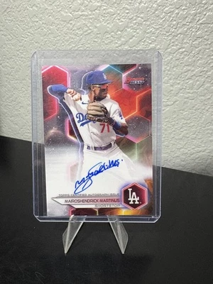 2023 Bowmans Best Auto #B23-MM Mairoshendrick Martinus RC Auto DODGERS - Image 1 of 2