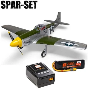 E-flite EFL02650 P-51D Mustang 1.0m BNF Basic with AS3X Powerstage 3S Air Bundle - Bild 1 von 1