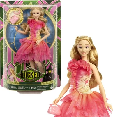 Wicked HXT63 Universal Pictures Glinda Fashion Doll with Removable Fashions
