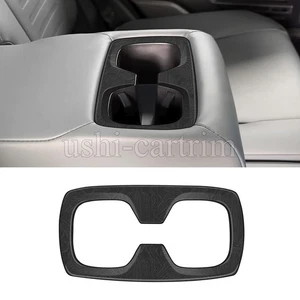 For Toyota 4Runner 2025 Wood Grain Center Rear Water Cup Holder Frame Cover Trim - Bild 1 von 9