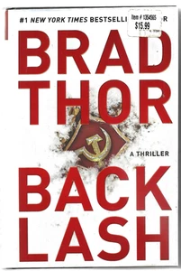 Back Lash by Brad Thor Hardcover Dust Jacket Thriller Novel 2019 - Picture 1 of 1