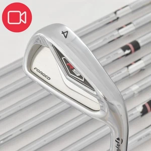 TaylorMade R9 Forged Irons Set 4-5-6-7-8-9-P-A PW AW NS 950GH S RH Golf Clubs - Picture 1 of 16