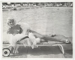 Impresión fotográfica pin up de la actriz Jayne Mansfield 8"x10" - Imagen 1 de 3