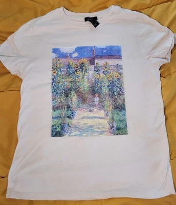 Camiseta Forever 21 Graph Pequeña ¡LINDA! Foto 1 de 4