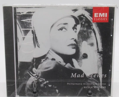MARIA CALLAS - MAD SCENES MUSIC CD, NICOLA RESCIGNO, DONIZETTI +, EMI CLASSICS Foto 1 de 2